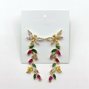 Kate Spade dragonfly earrings